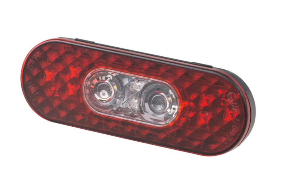 LIGHT, LED OVAL STOP TAIL TURN REVERSE