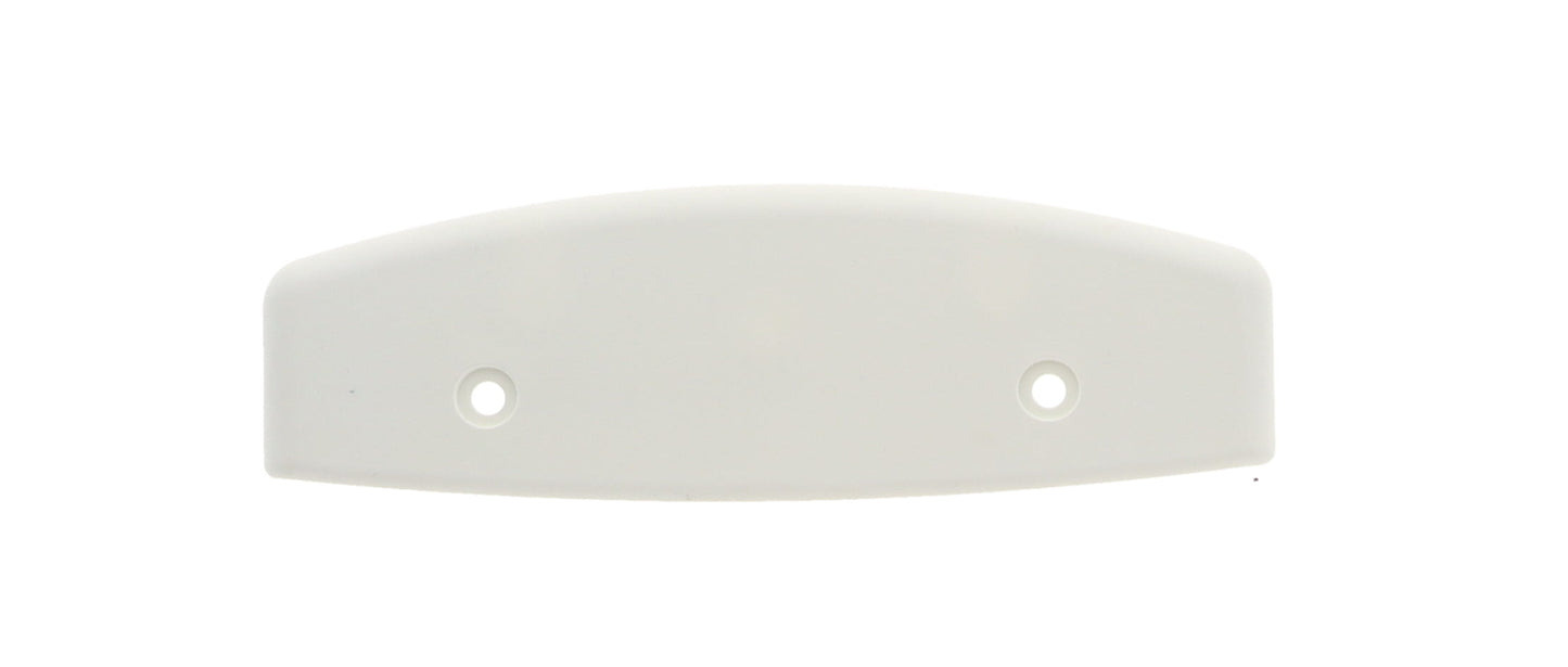 COVER, END LIGHT WHITE 24/12V/OPAQUE