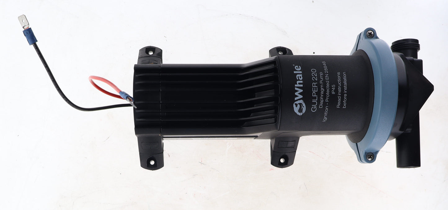 PUMP, ELECTRIC GREY WASTE 12V