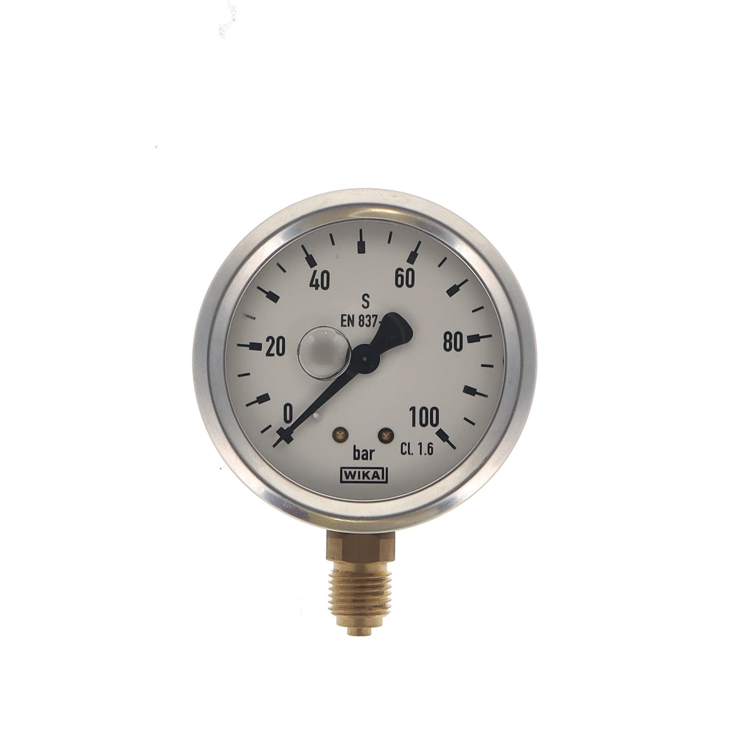 GAUGE, LINE MOUNTED PRESSURE 0-100 BAR