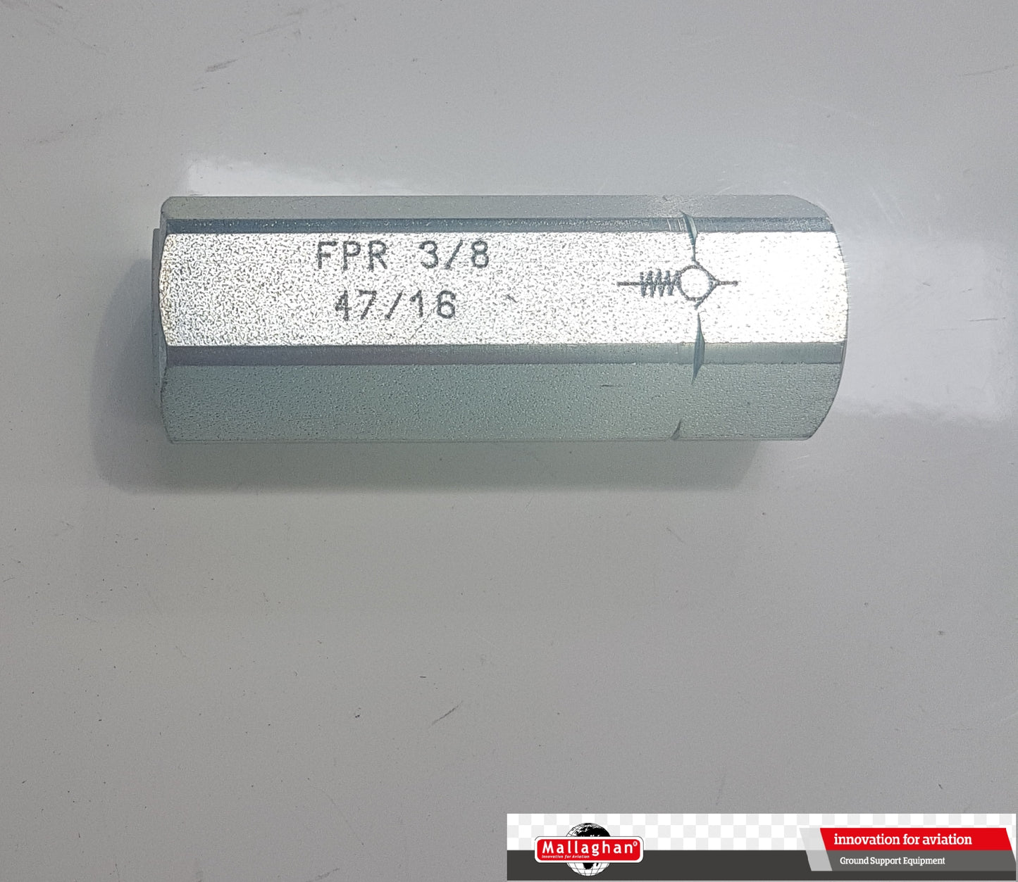 VALVE, INLINE CHECK 0.5 BAR 3/8 IN