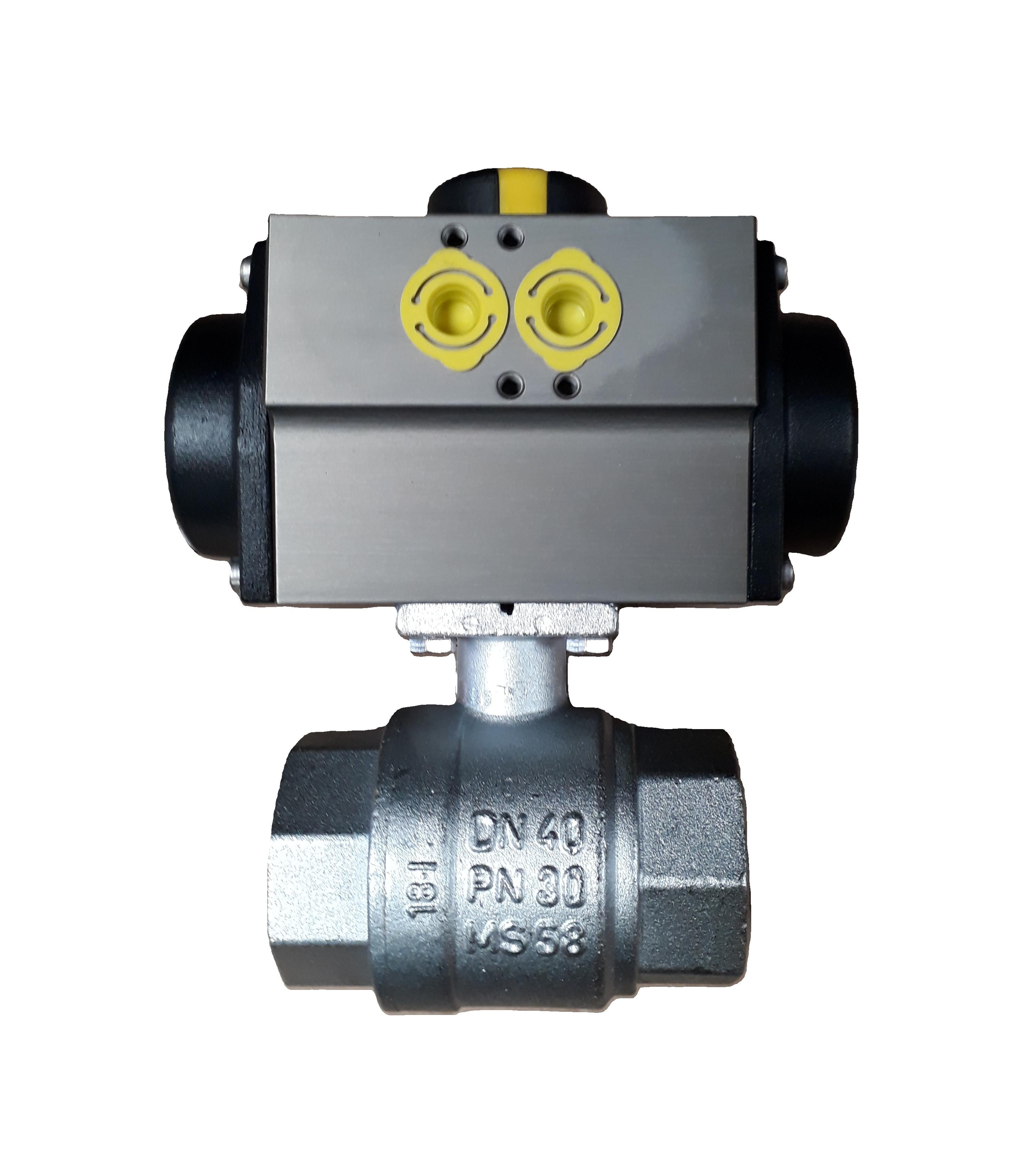 VALVE, BALL 1 1/2 INCH PNEUMATIC ACTUATOR DOUBLE ACTING