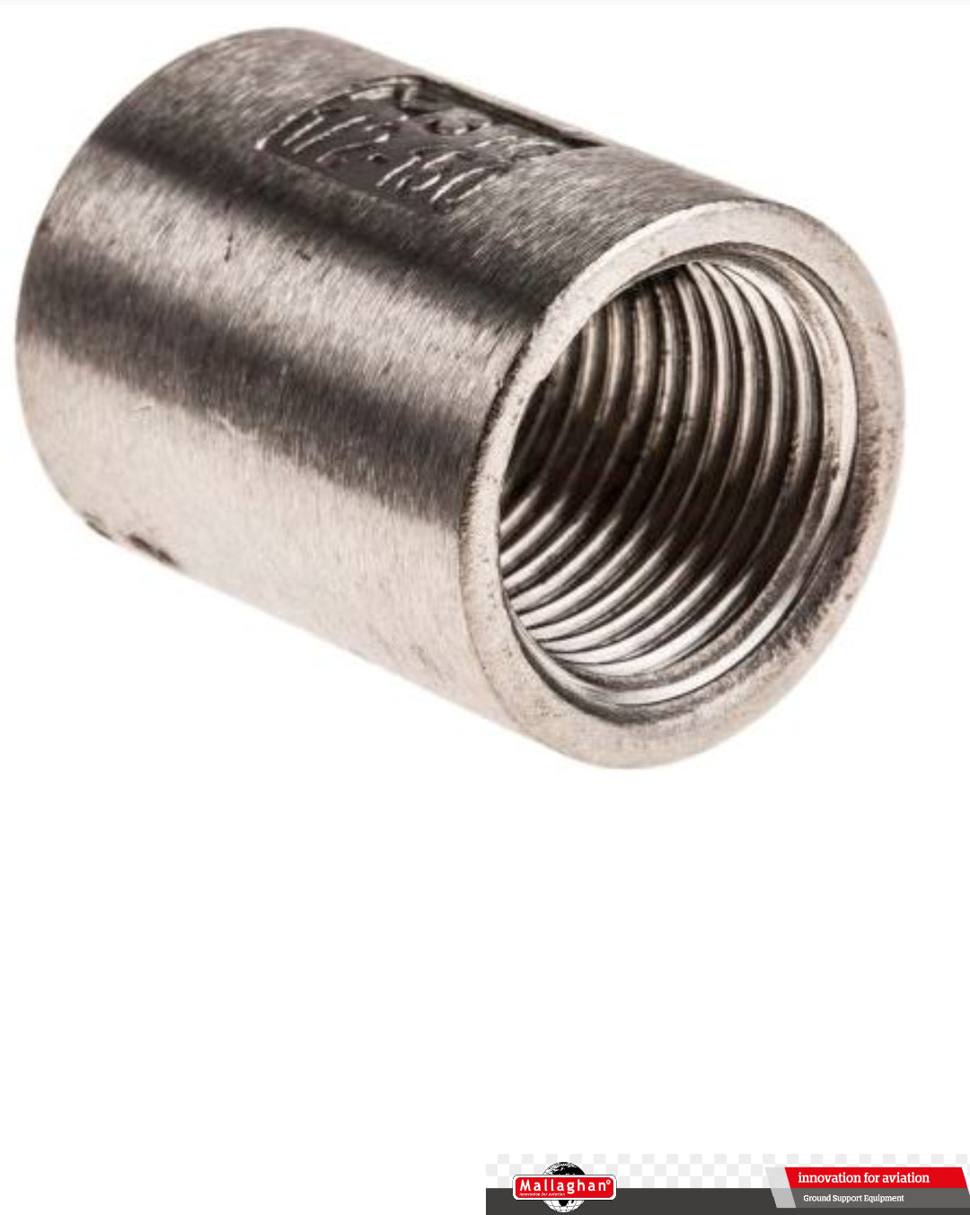 SOCKET, 2 INCH P/P F EQUAL GRD 316
