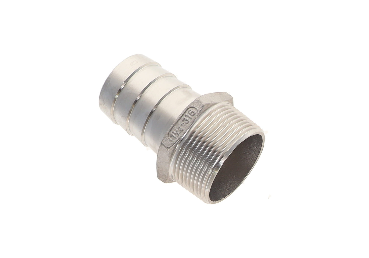 HOSETAIL, 1-1/2 INCH X 1-1/2 INCH MALE S STEEL