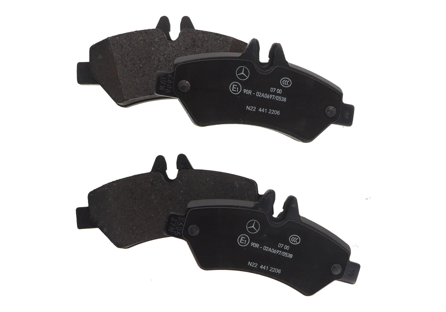 BRAKE, DISC PAD REAR