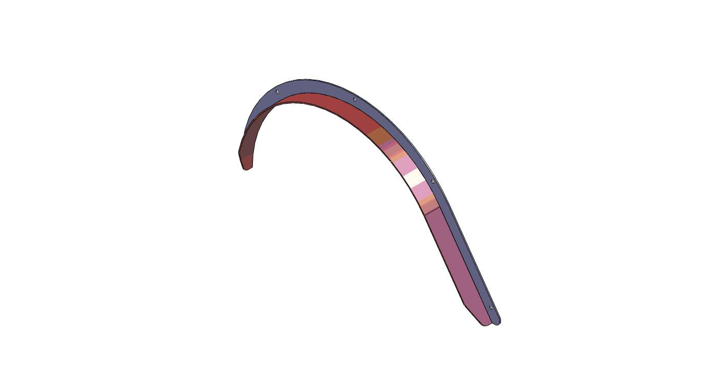 WHEEL, ARCH WELDED