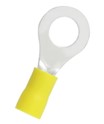 TERMINAL, RING INSULATED YELLOW 8.5MM
