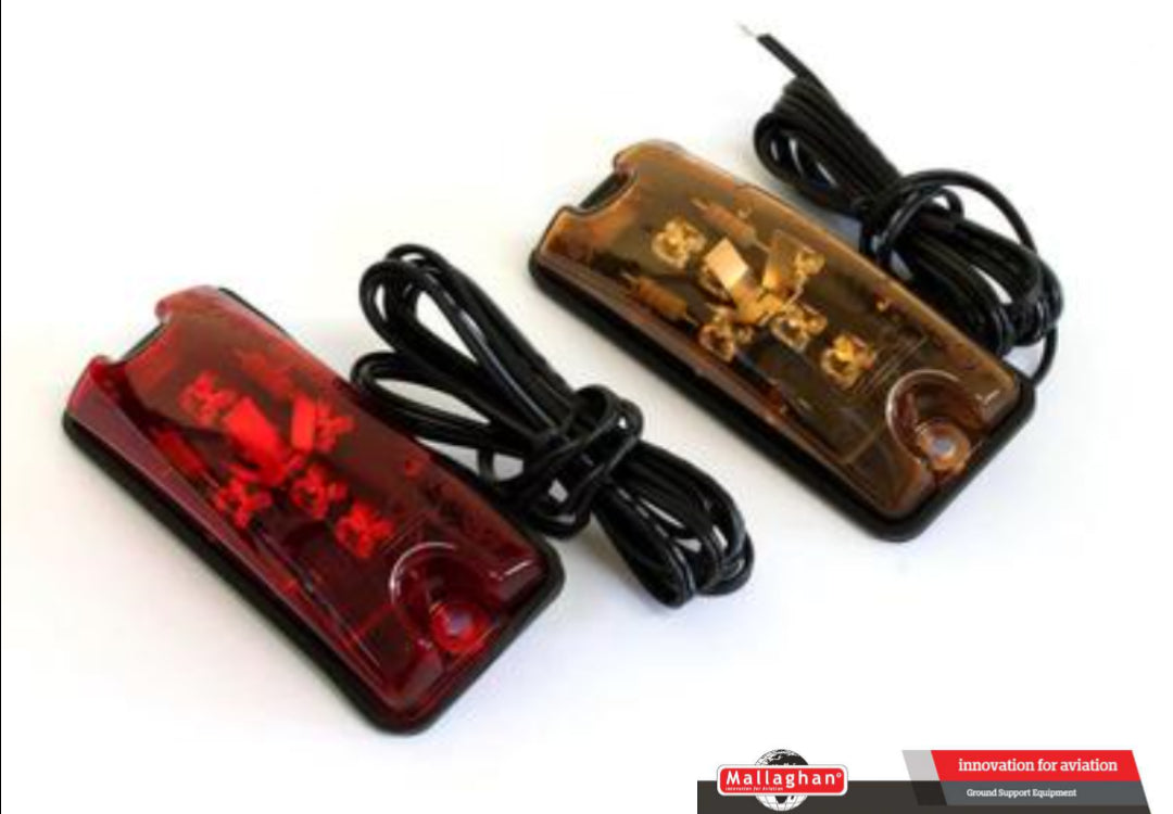 LIGHT, LED RED & WHITE