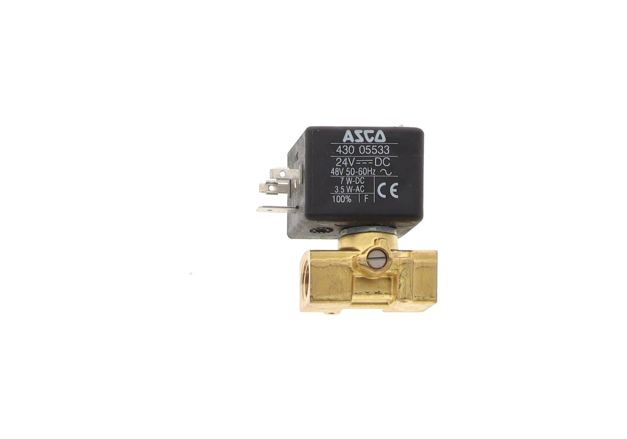 VALVE, SOLENOID 1/4 INCH 24V 3/2 12BAR