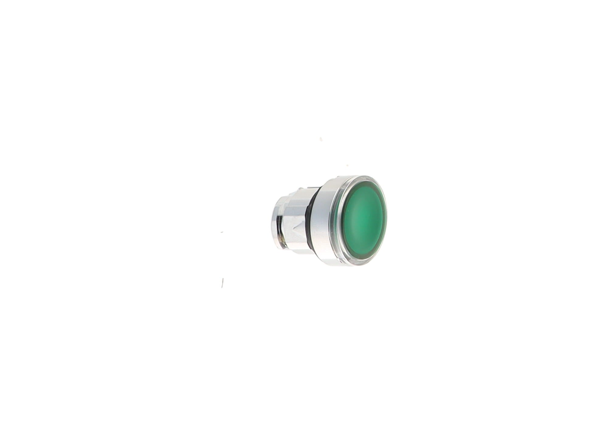BUTTON, PUSH ILLUMIN GREN MOMENTRY FLUSH