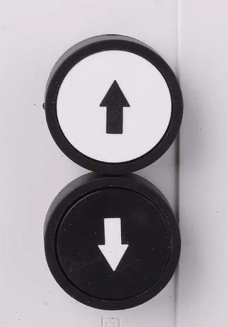 BUTTON, PUSH UP/DOWN ARROWS