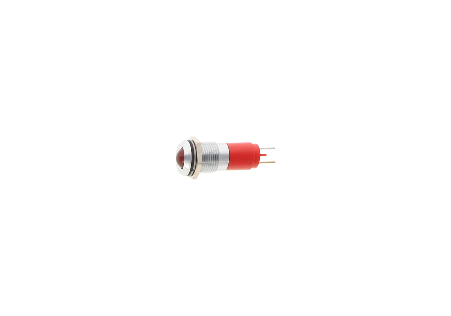 LIGHT, RED LED 12VDC 10MM
