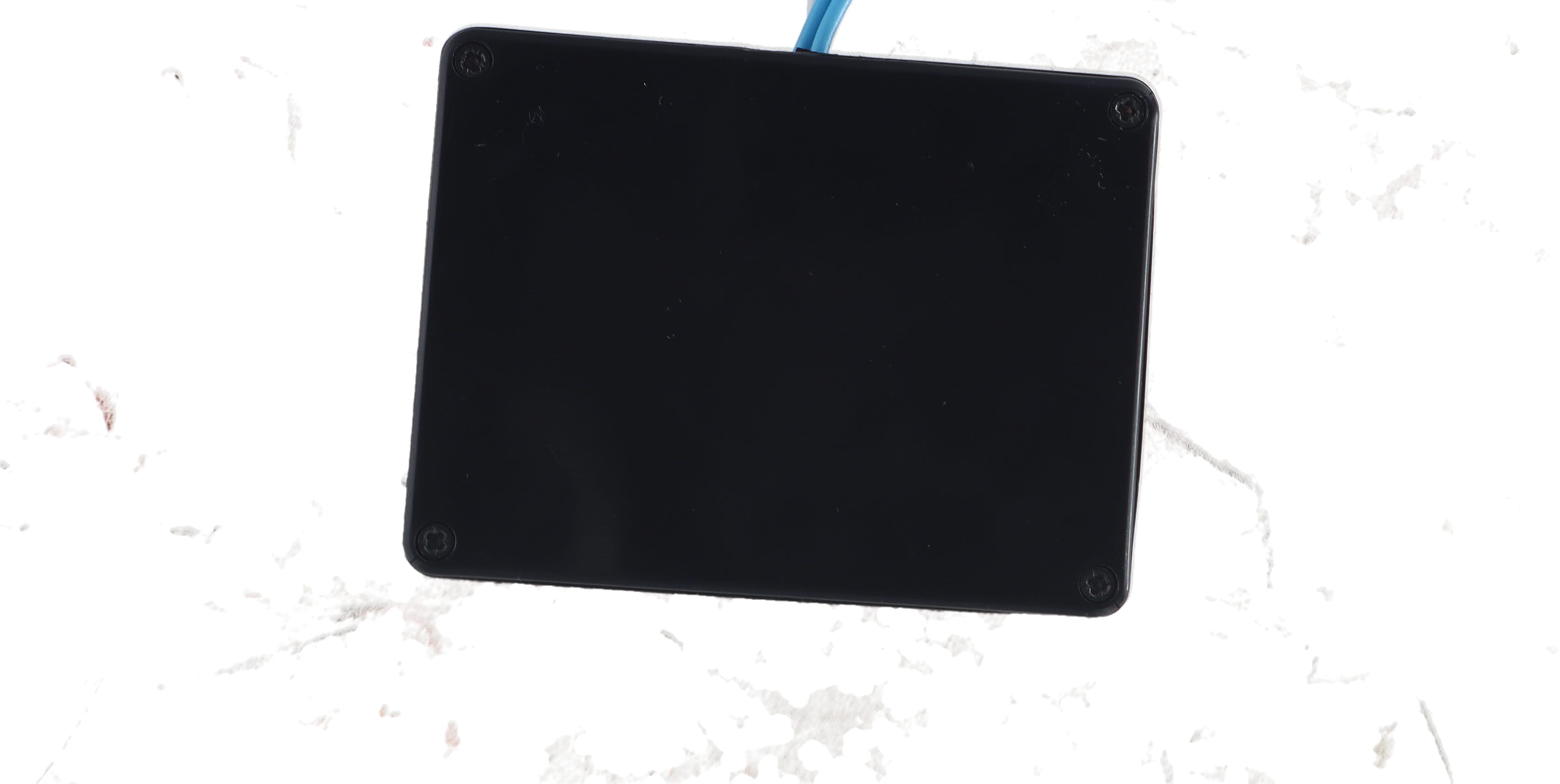 BOX, BLACK W/LID 75X56X25MM