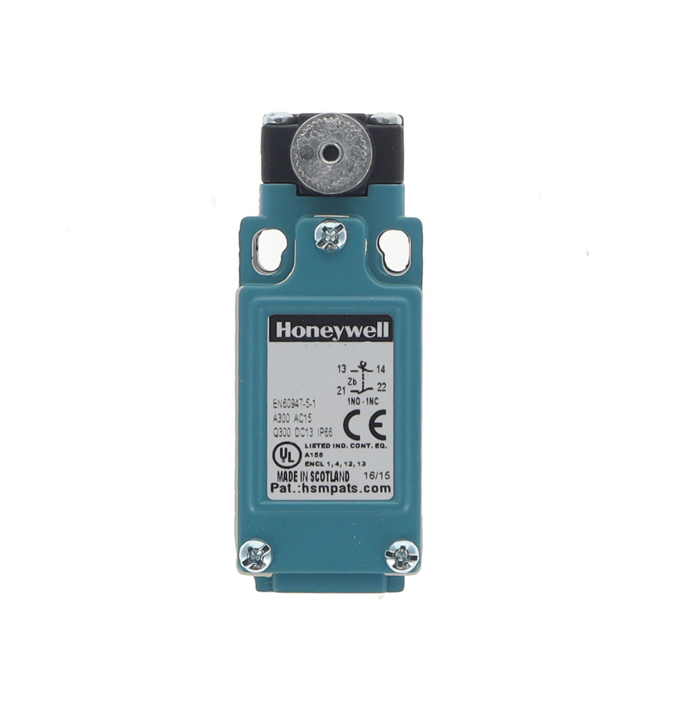 SWITCH, LIMIT IP66 SNP ACTION NYLON ROLER