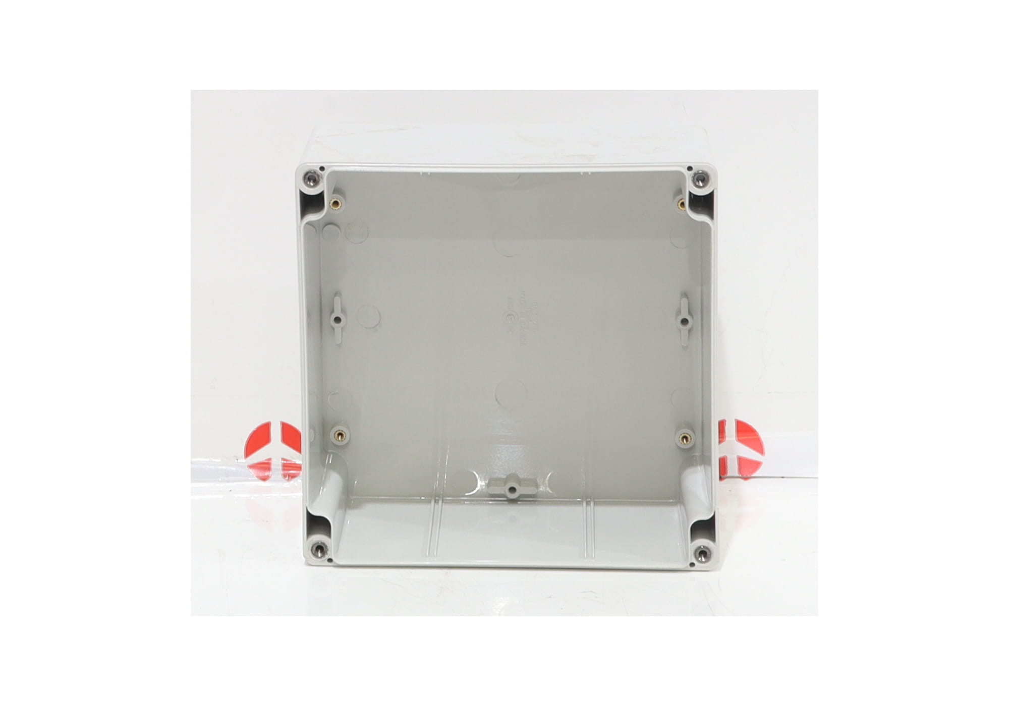ENCLOSURE, WATERTIGHT GREY 160X160XX90MM