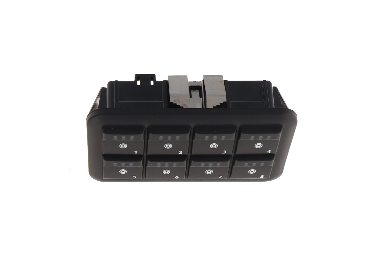SWITCH, 8 BUTTON HORIZONTAL
