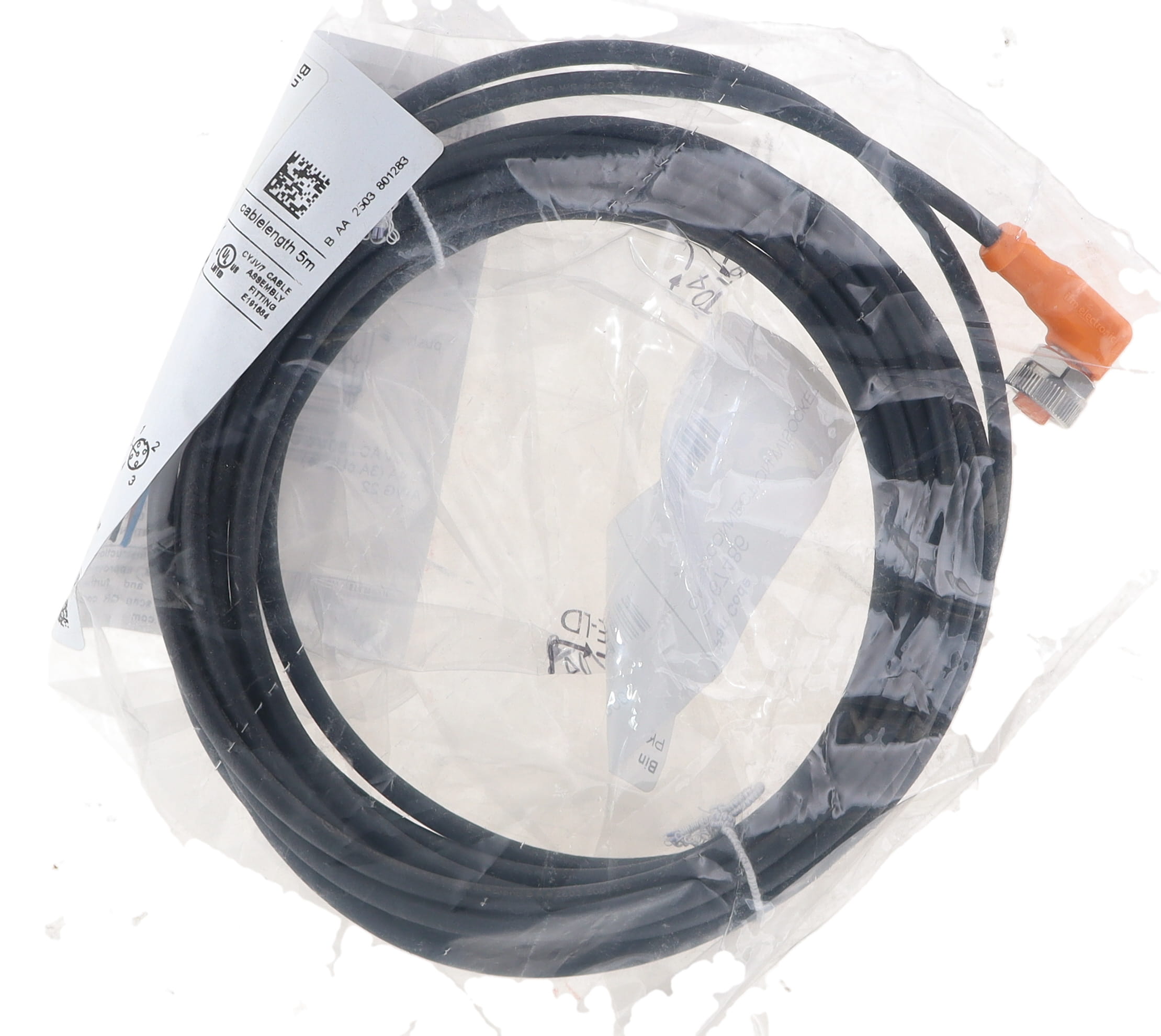 CABLE, CONNECTING WITH SOCKET