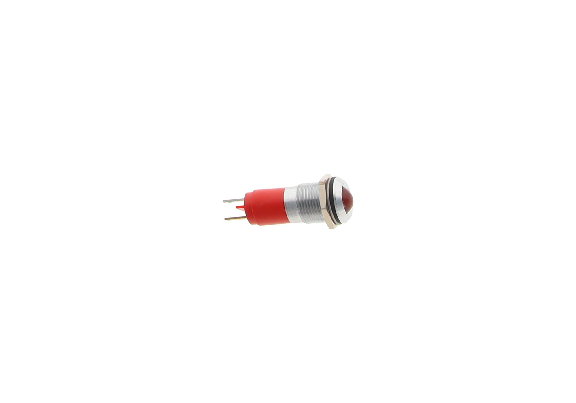 INDICATOR, PANEL MOUNT 14MM RED LED 24V