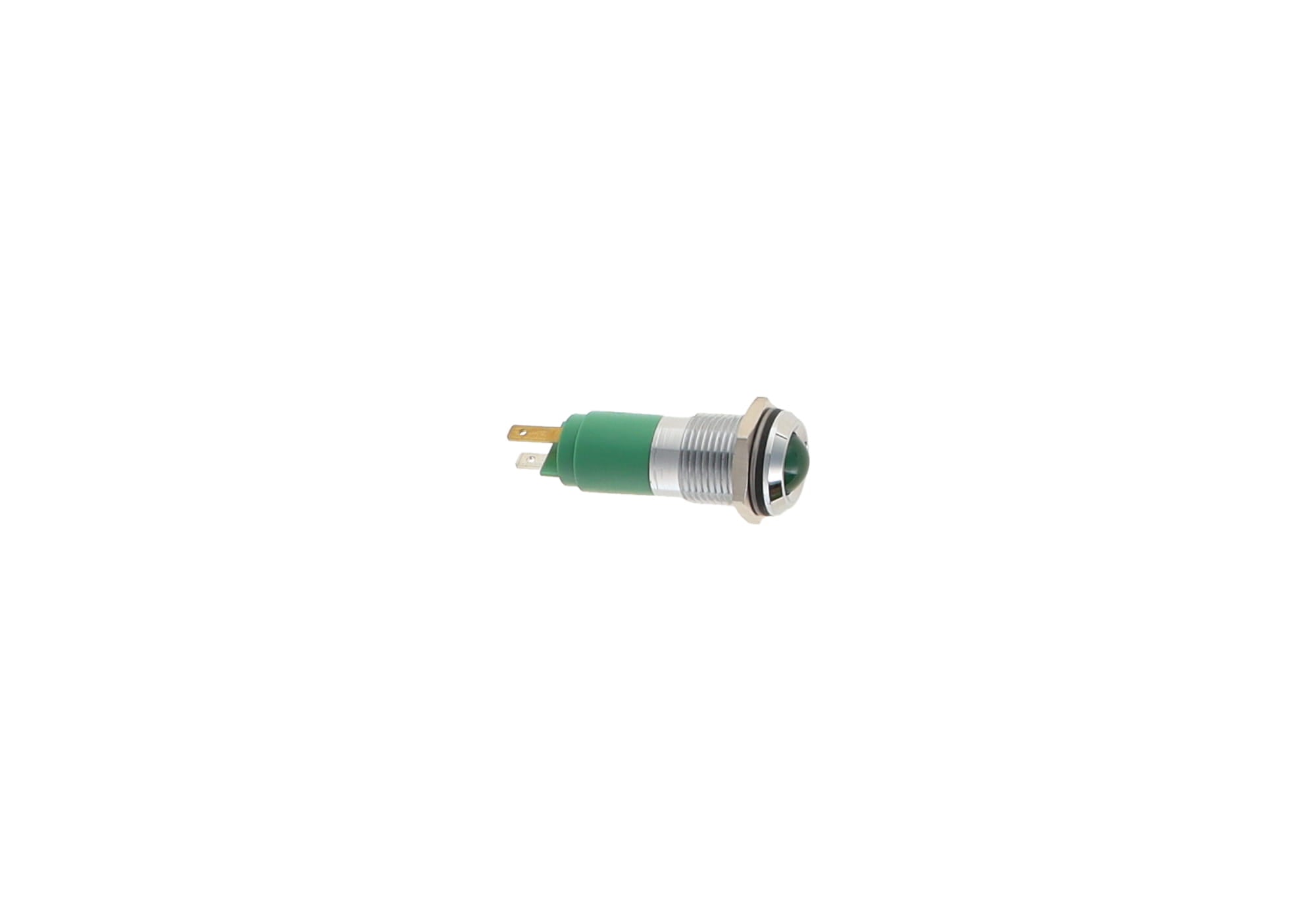 INDICATOR, LED GREEN PANEL MNT124V