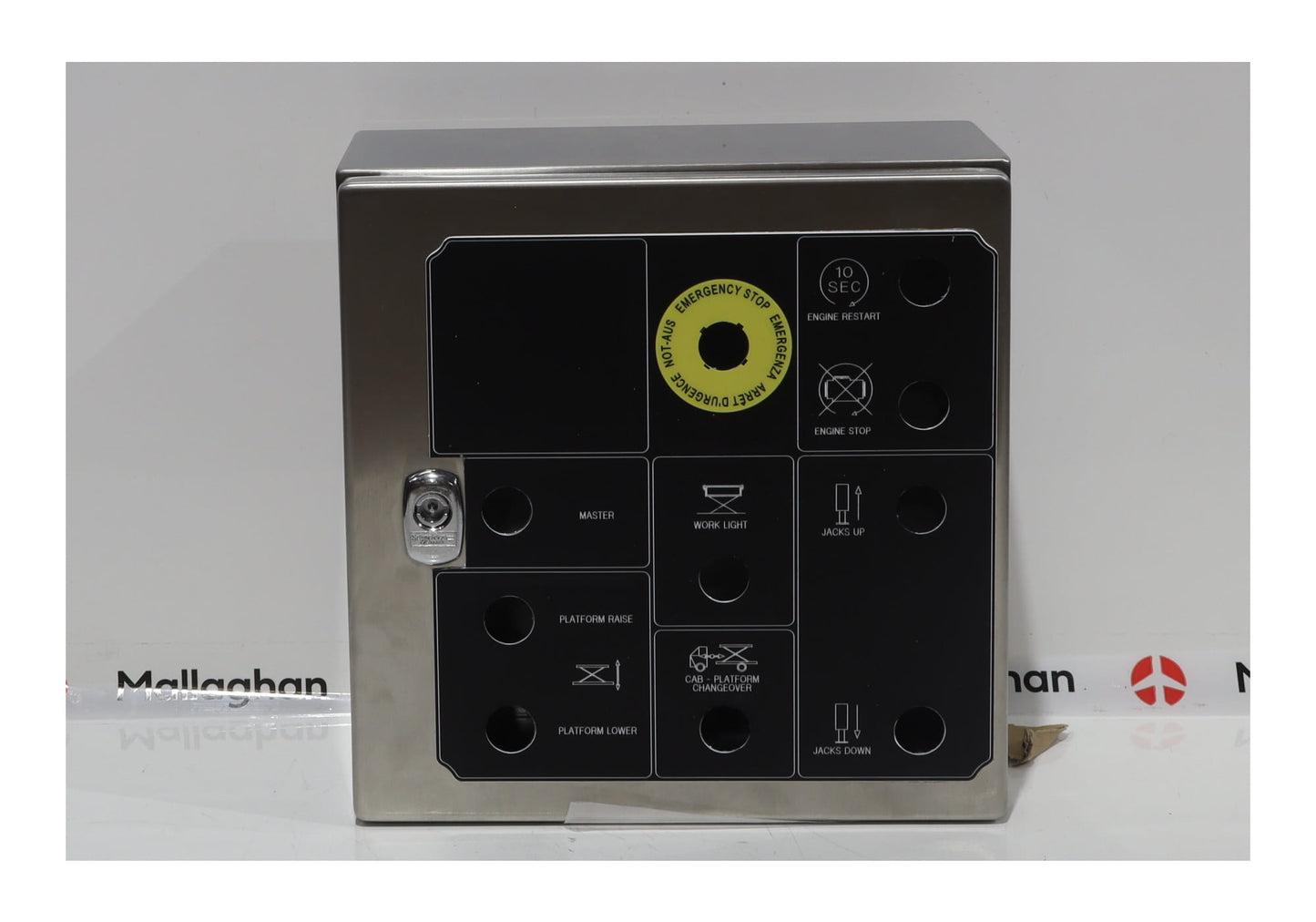 BOX, TOP STAINLESS STEEL