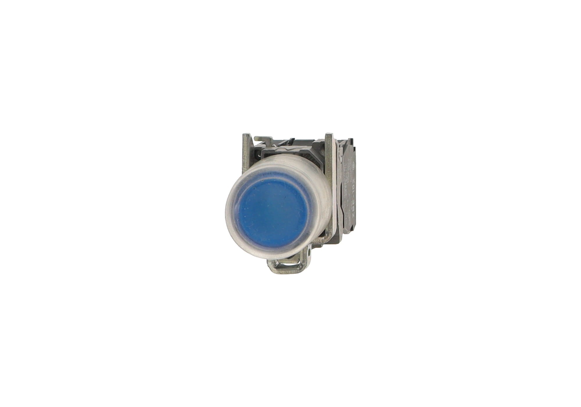 SWITCH, PUSH BUTTON W/ CONTACTS BLUE LED