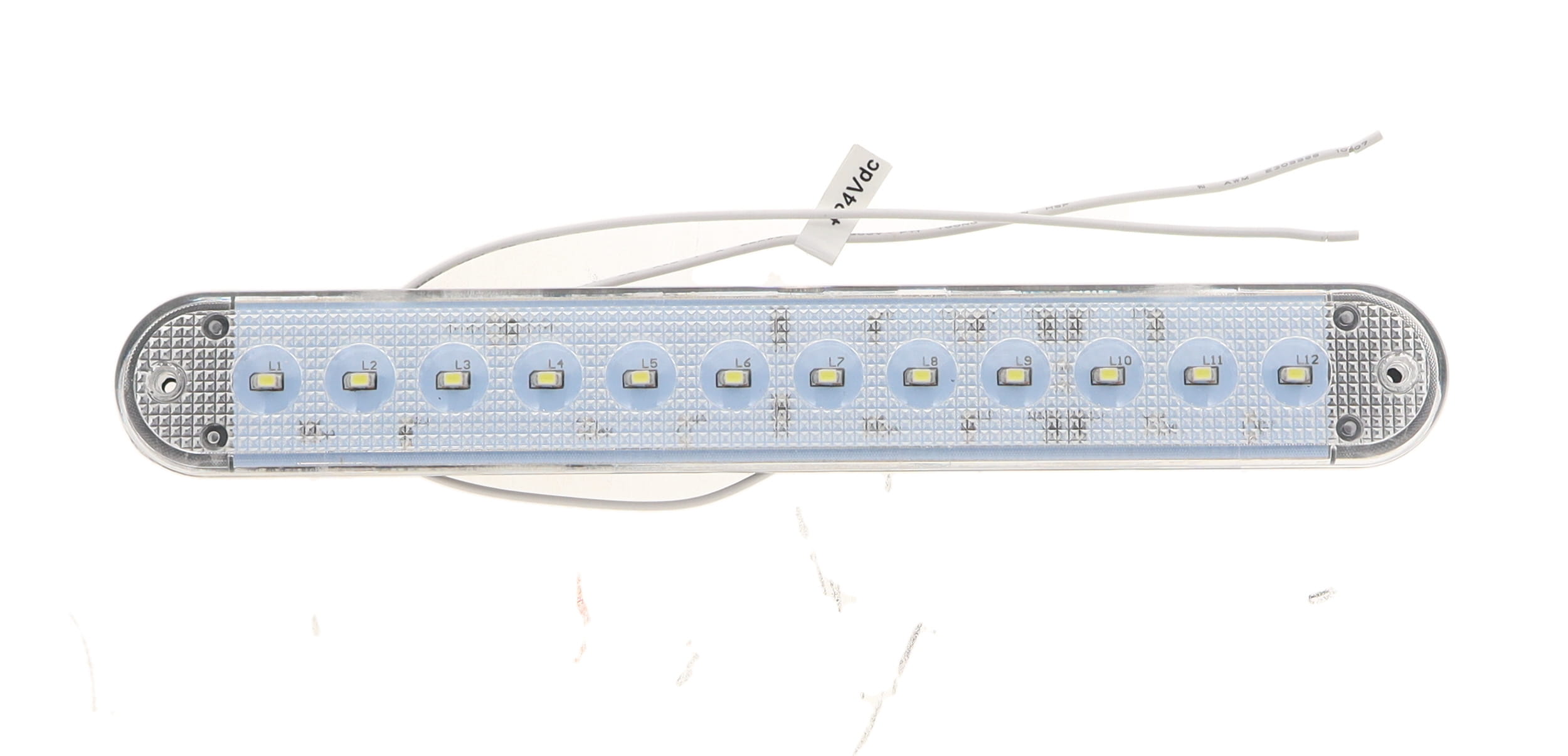 LIGHT, LED STEP INCH WHITE 24 VOLT