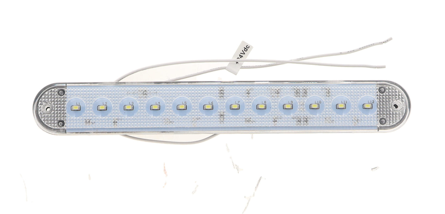 LIGHT, LED STEP INCH WHITE 24 VOLT