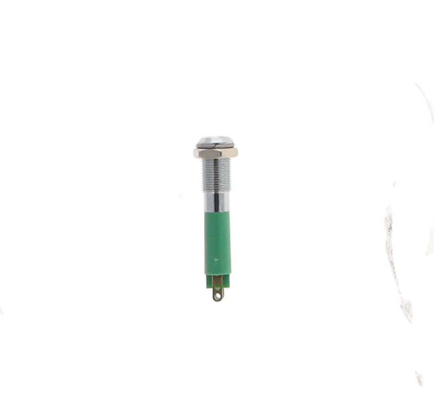 INDICATOR, 6MM FLUSH GREEN 24V