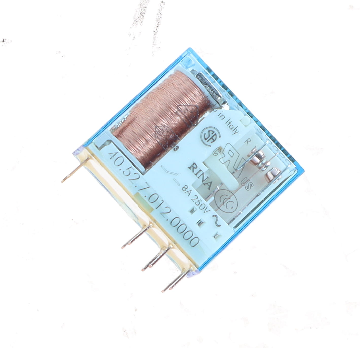 RELAY, 8A DPDT