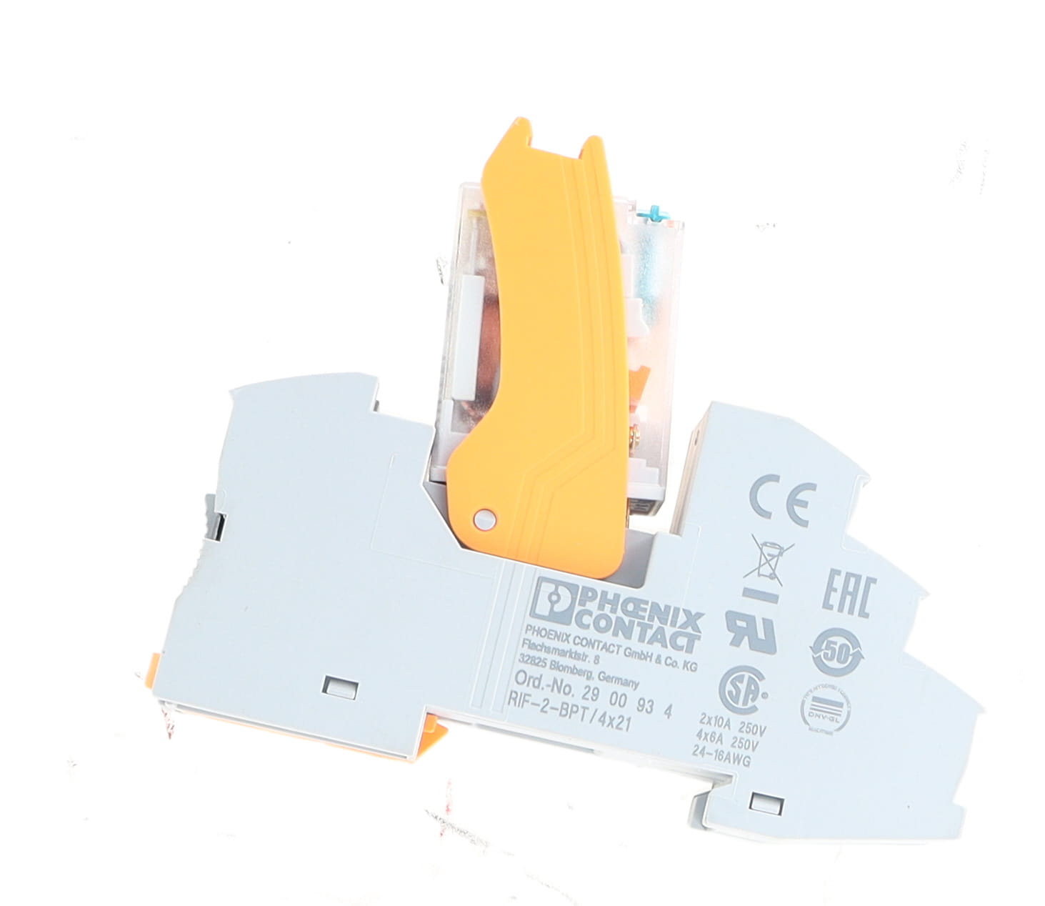 RELAY, 24VDC 6A 4PDT