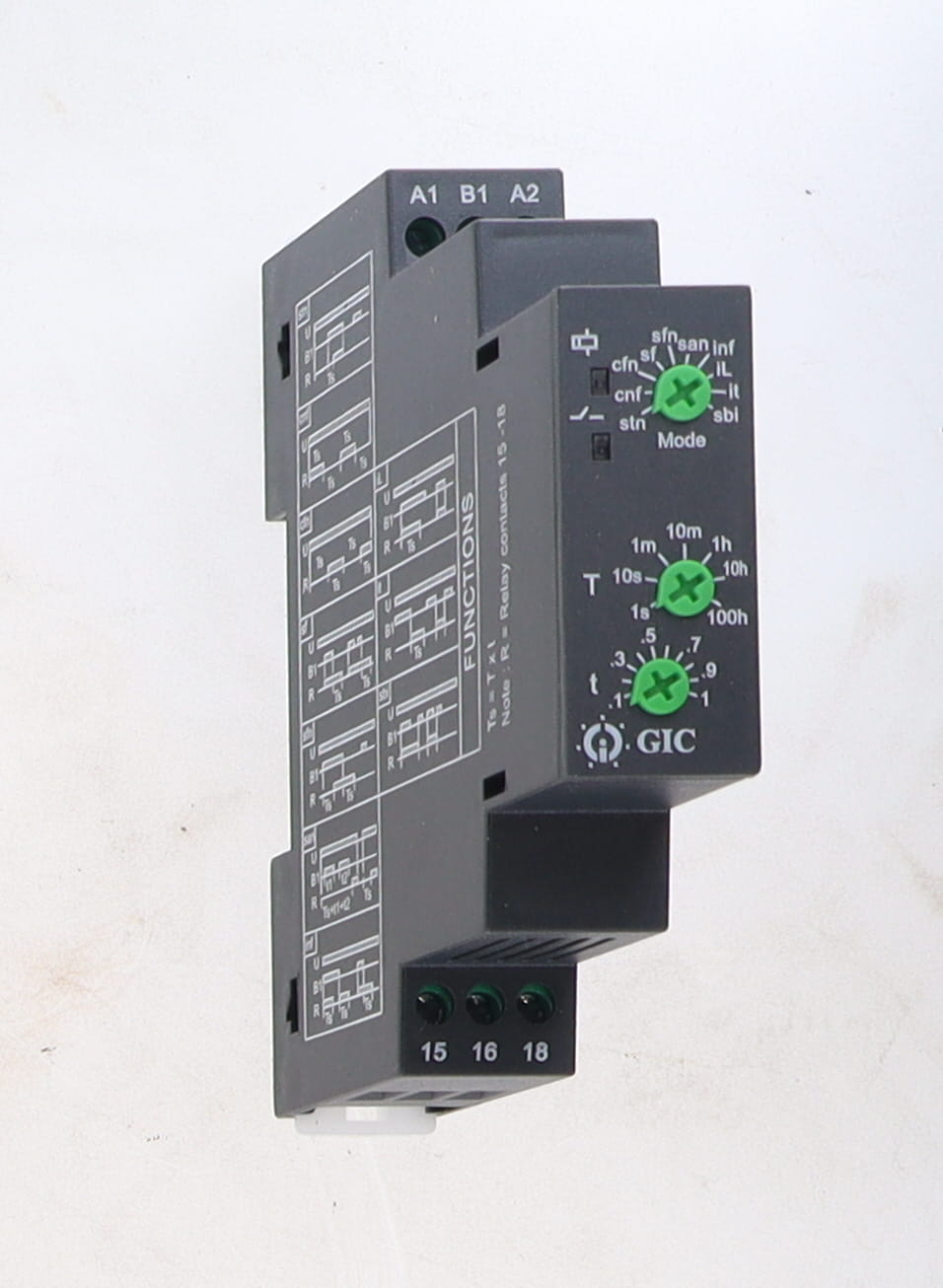 RELAY, MULTI FUNCTION TIMER 12-240VDC