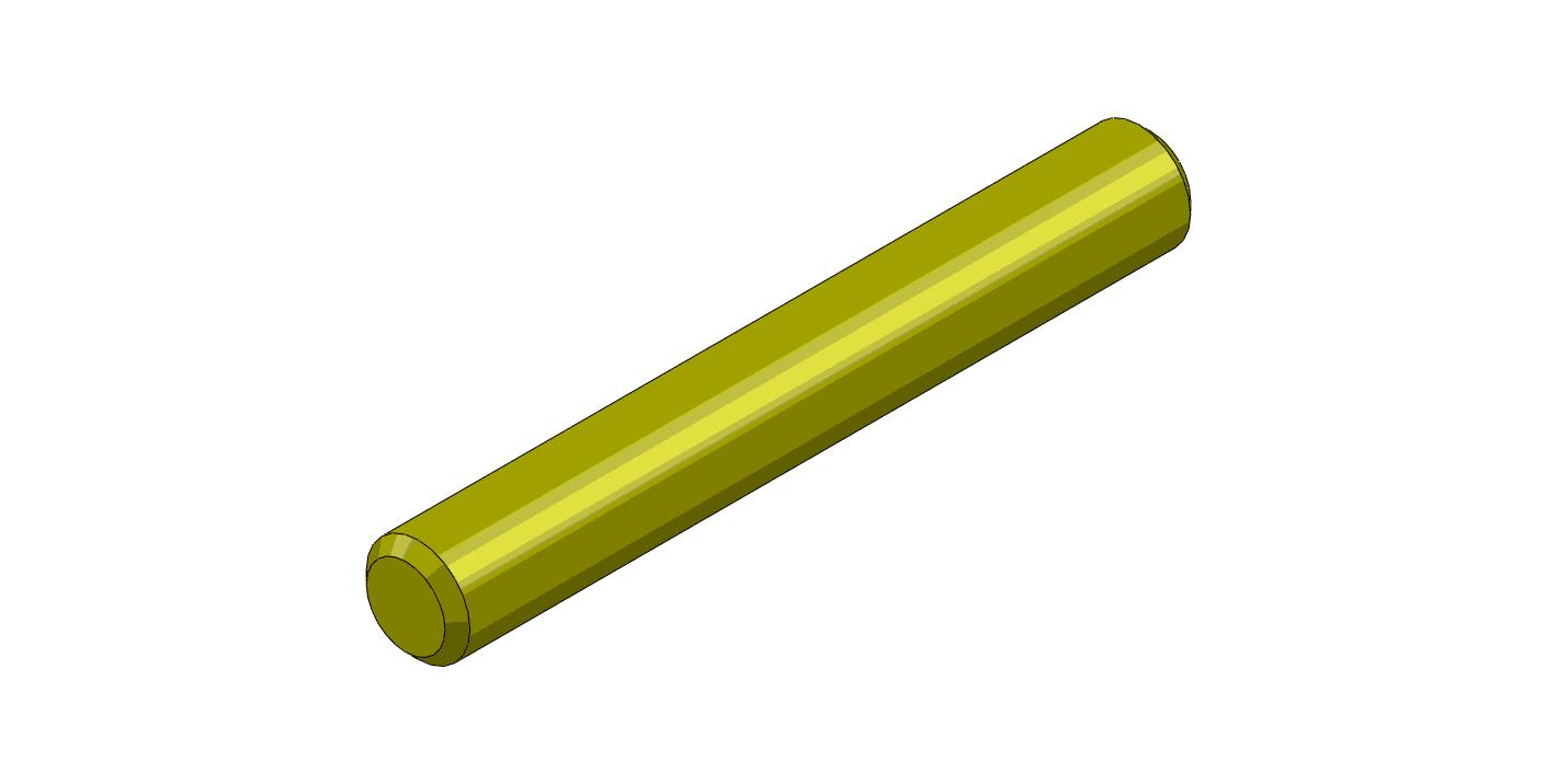 SHAFT, PIN OD25 180MM
