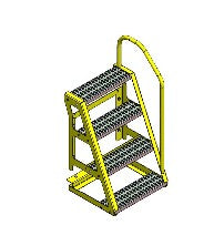 STEPS, FRONT ASSY ELECTRIC BELT LOADER
