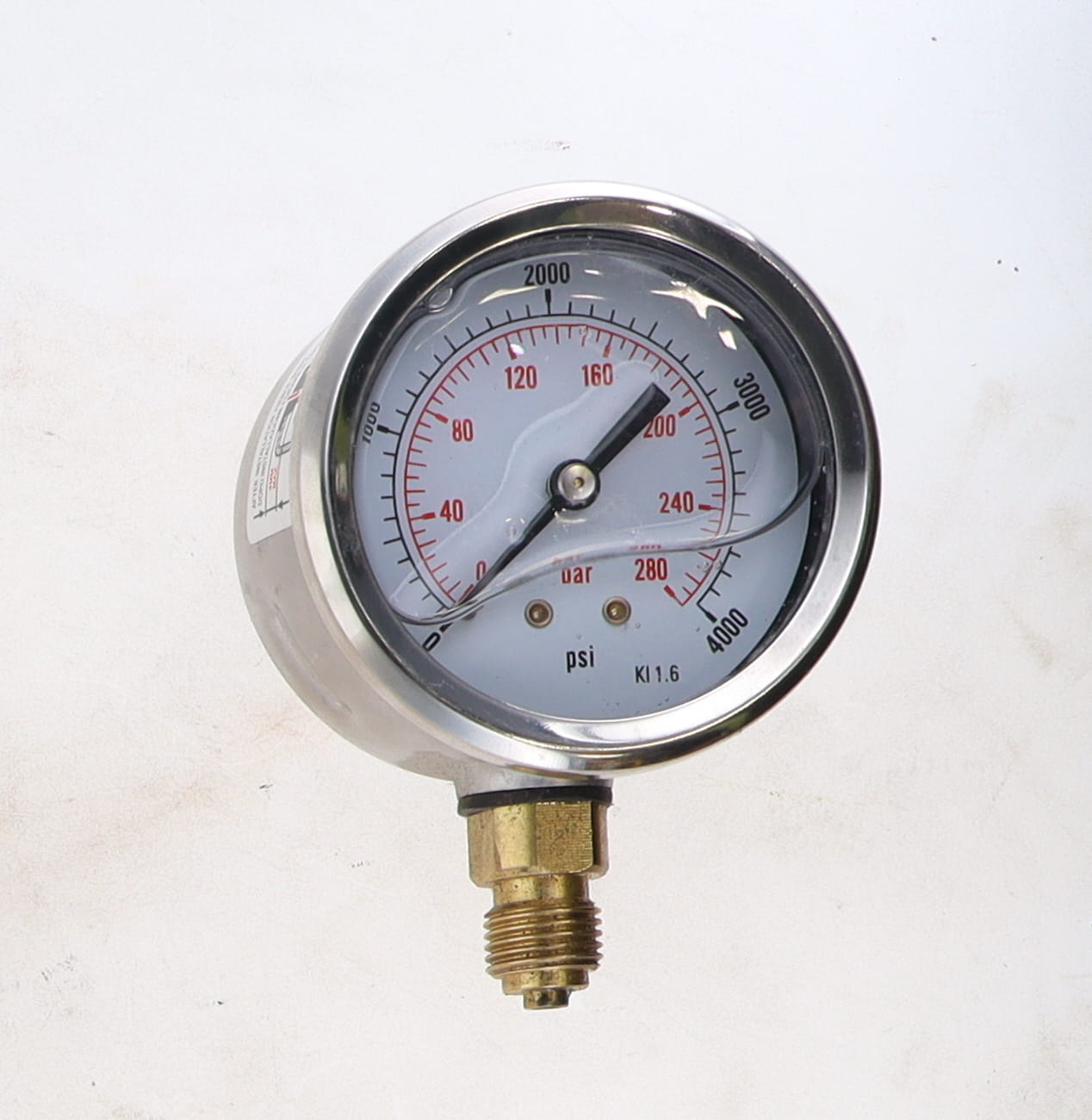 GUAGE, PRESSURE 0-250 BAR