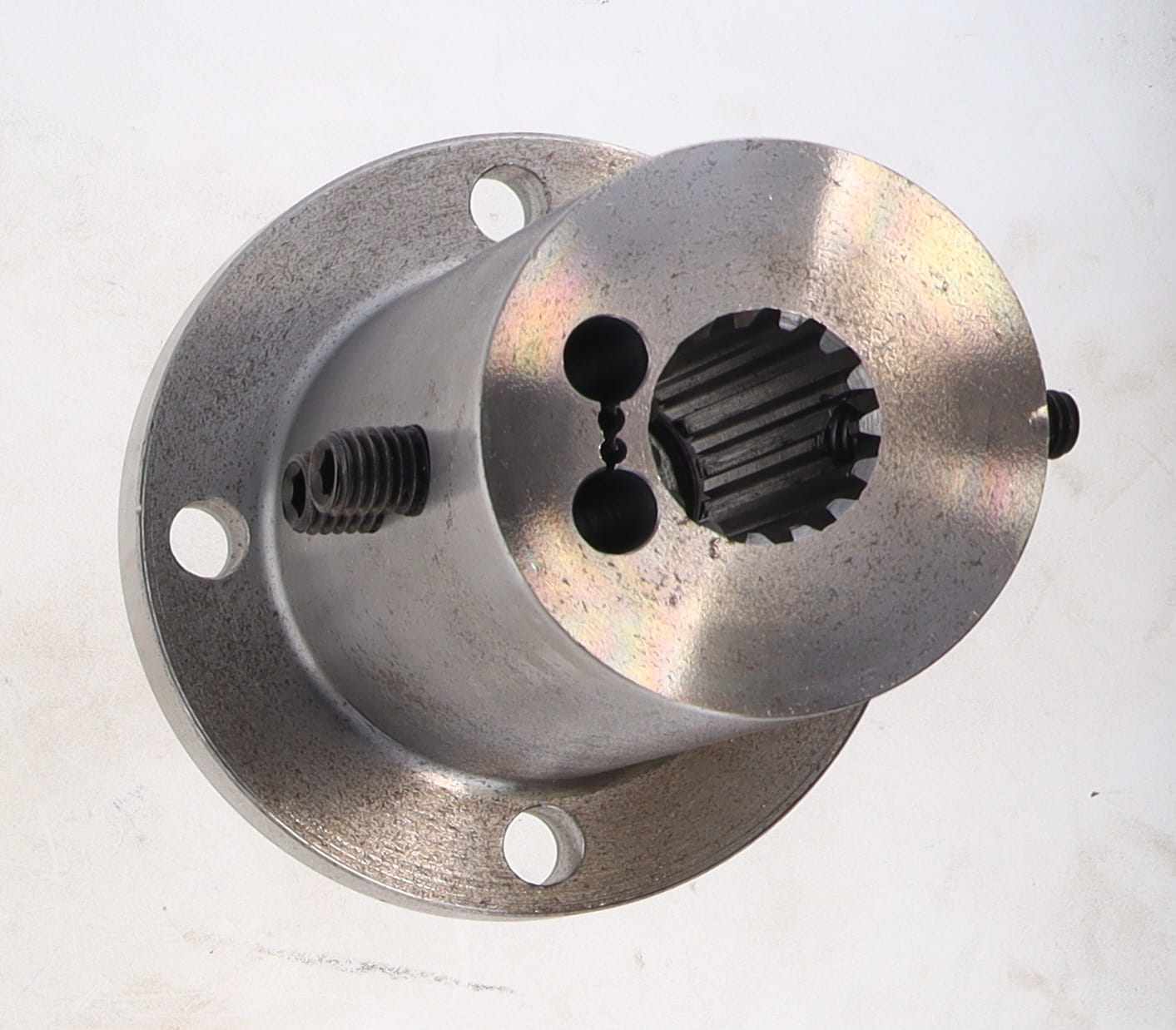 MOTOR, 15T SPLINED & GRUB SCREW FLANGE