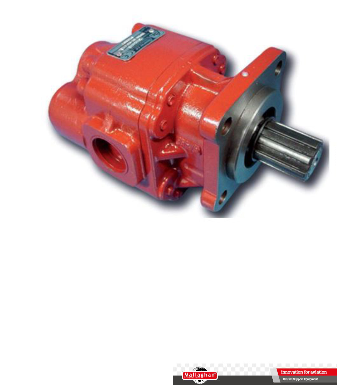 OB PUMP, 50CC/REV ISO 4 BOLT REAR & SI