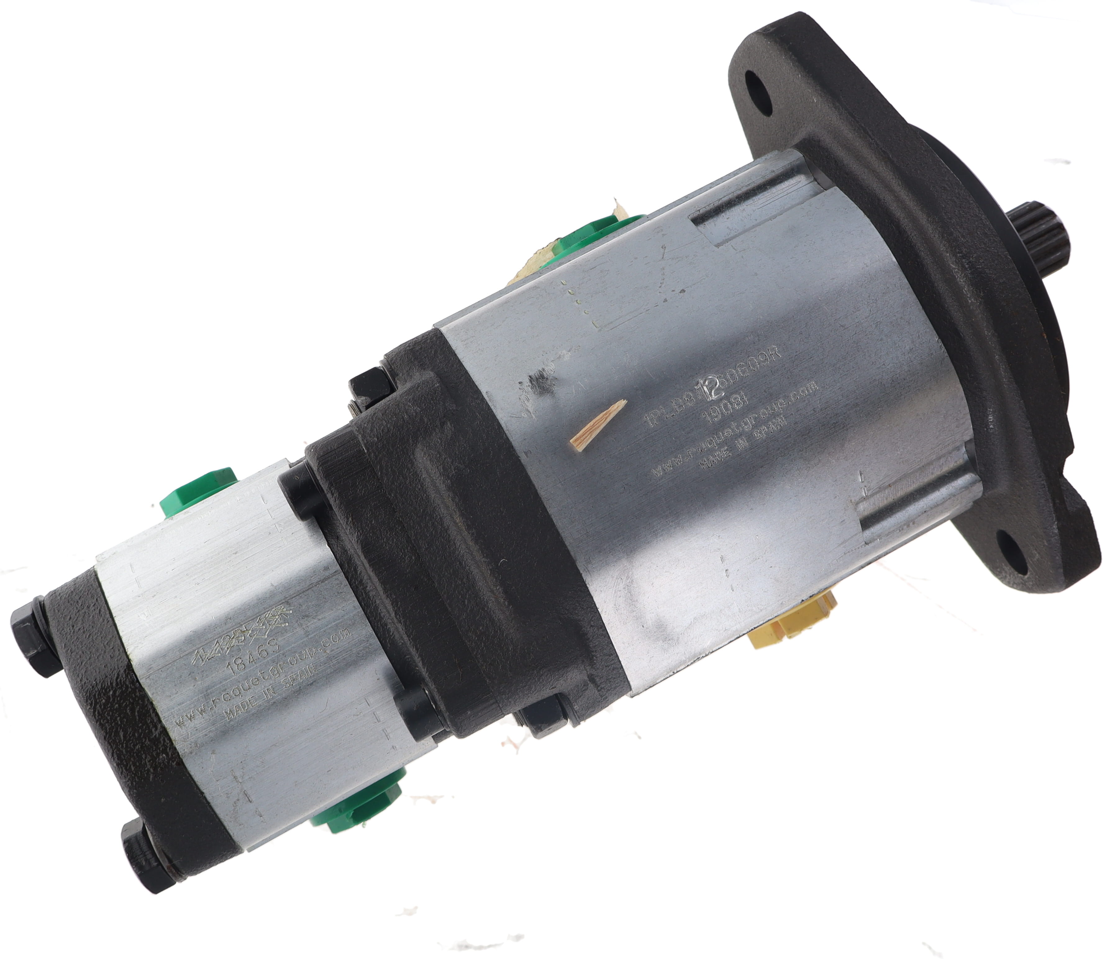 PUMP, HYD TANDEM PUMP SPLINED SHAFT CW