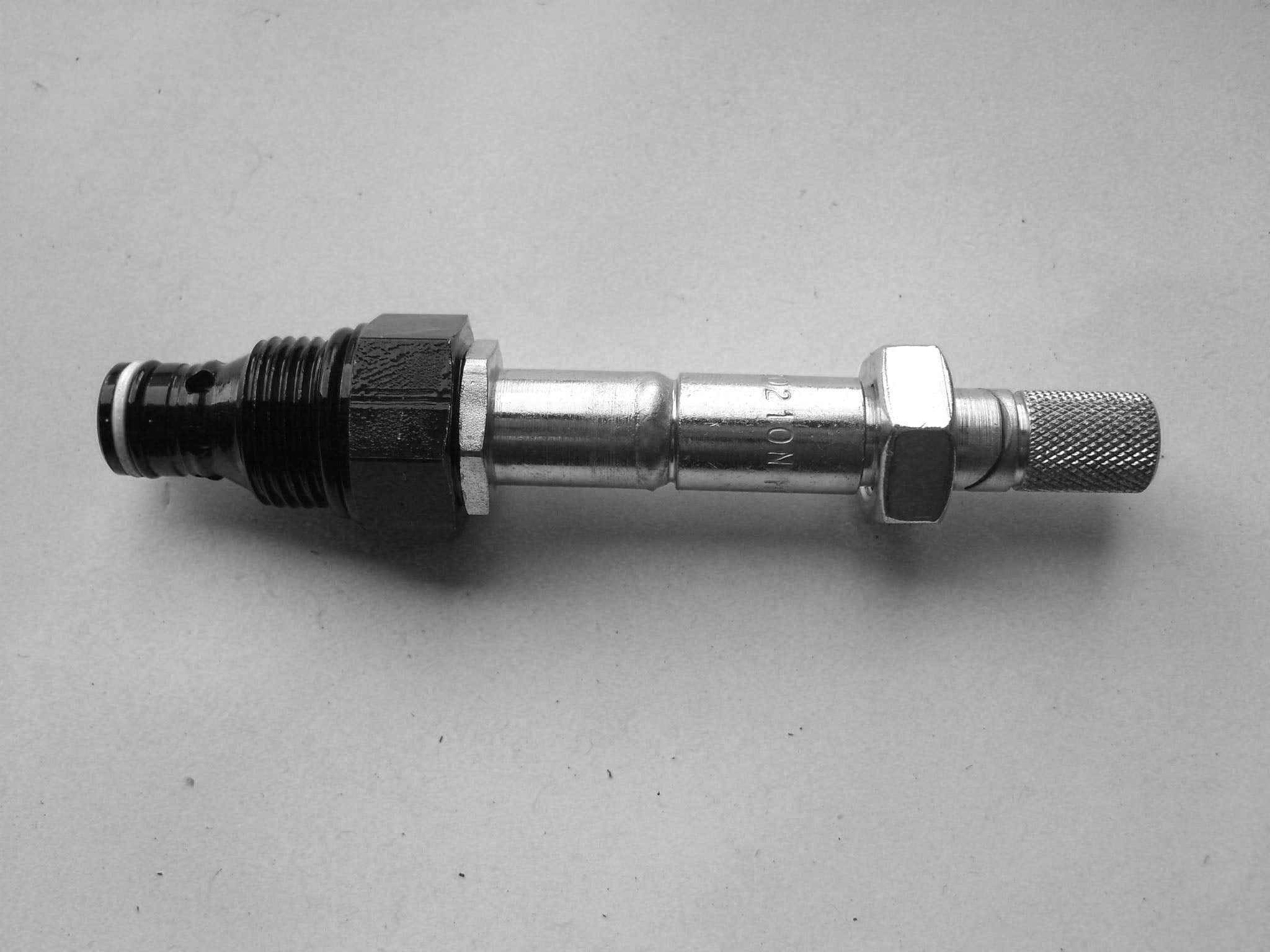 VALVE, POPPET C/W MANUAL OVERRIDE