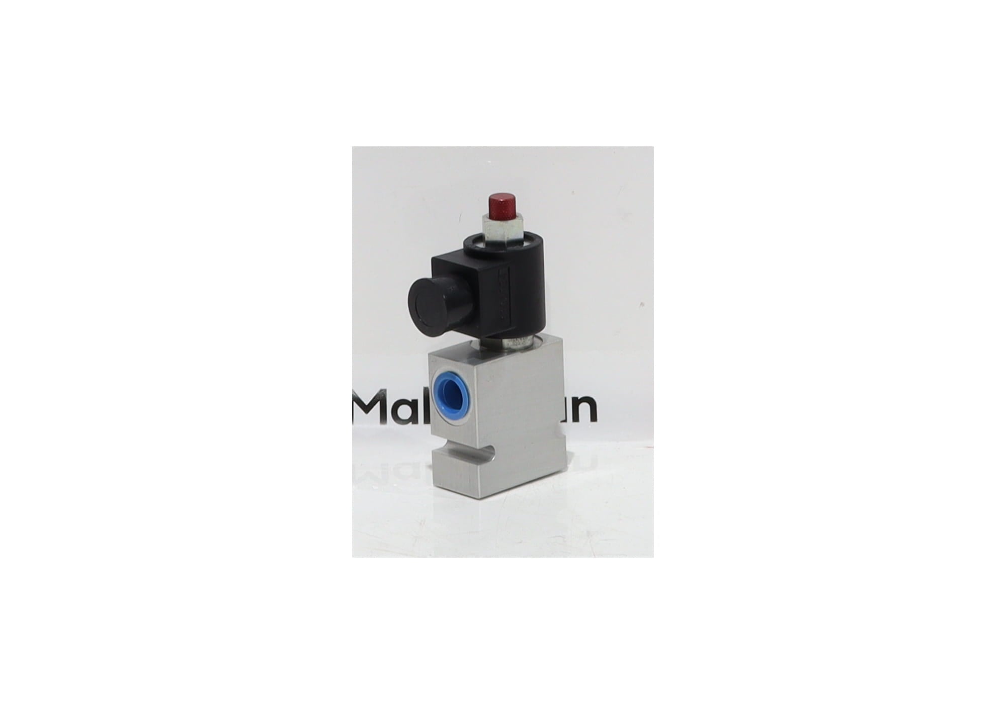 VALVE, POPPET W/ MANUAL OVERRIDE 24 V