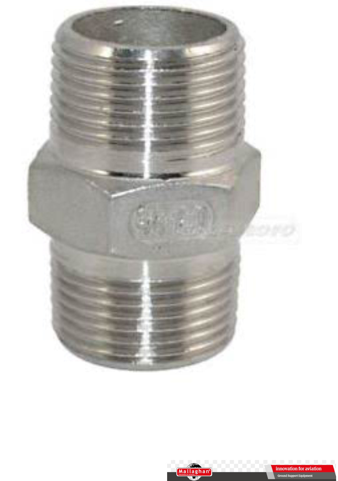 NIPPLE, GLV 11/2 INCH HEX M EQUAL FIG.280