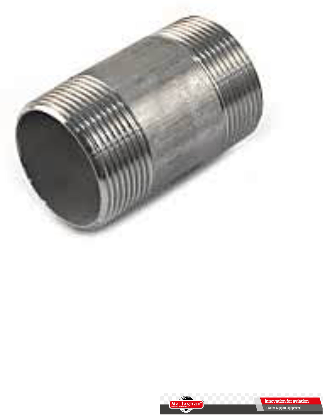 NIPPLE, 11/2 INCH-T/T M EQUAL BARREL GRADE 316