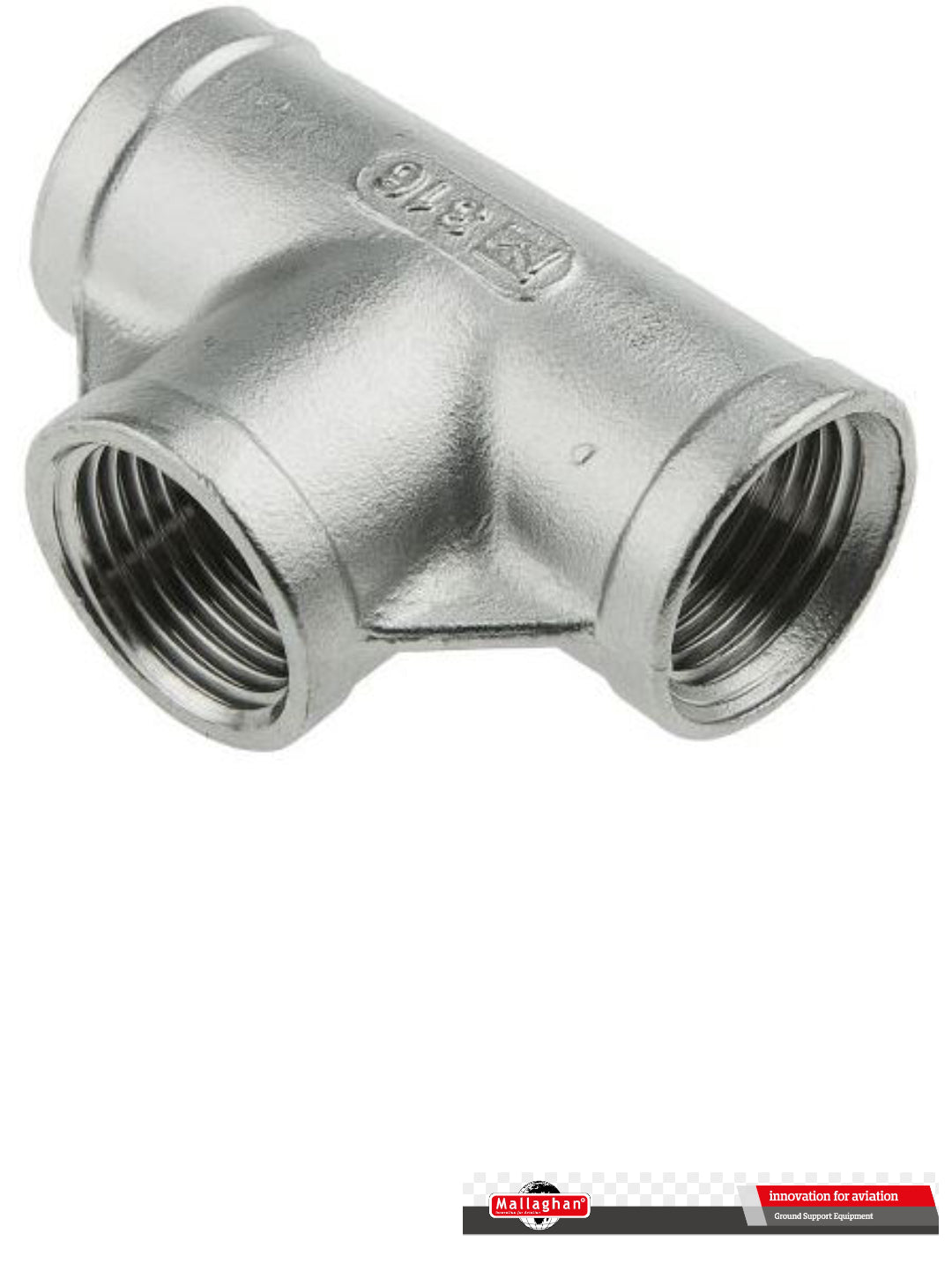 TEE, 11/2 INCH P/P F 90DEG EQUAL