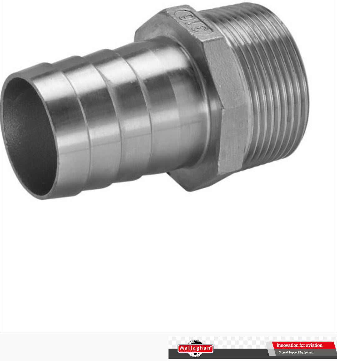 HOSETAIL, 2 INCH SS