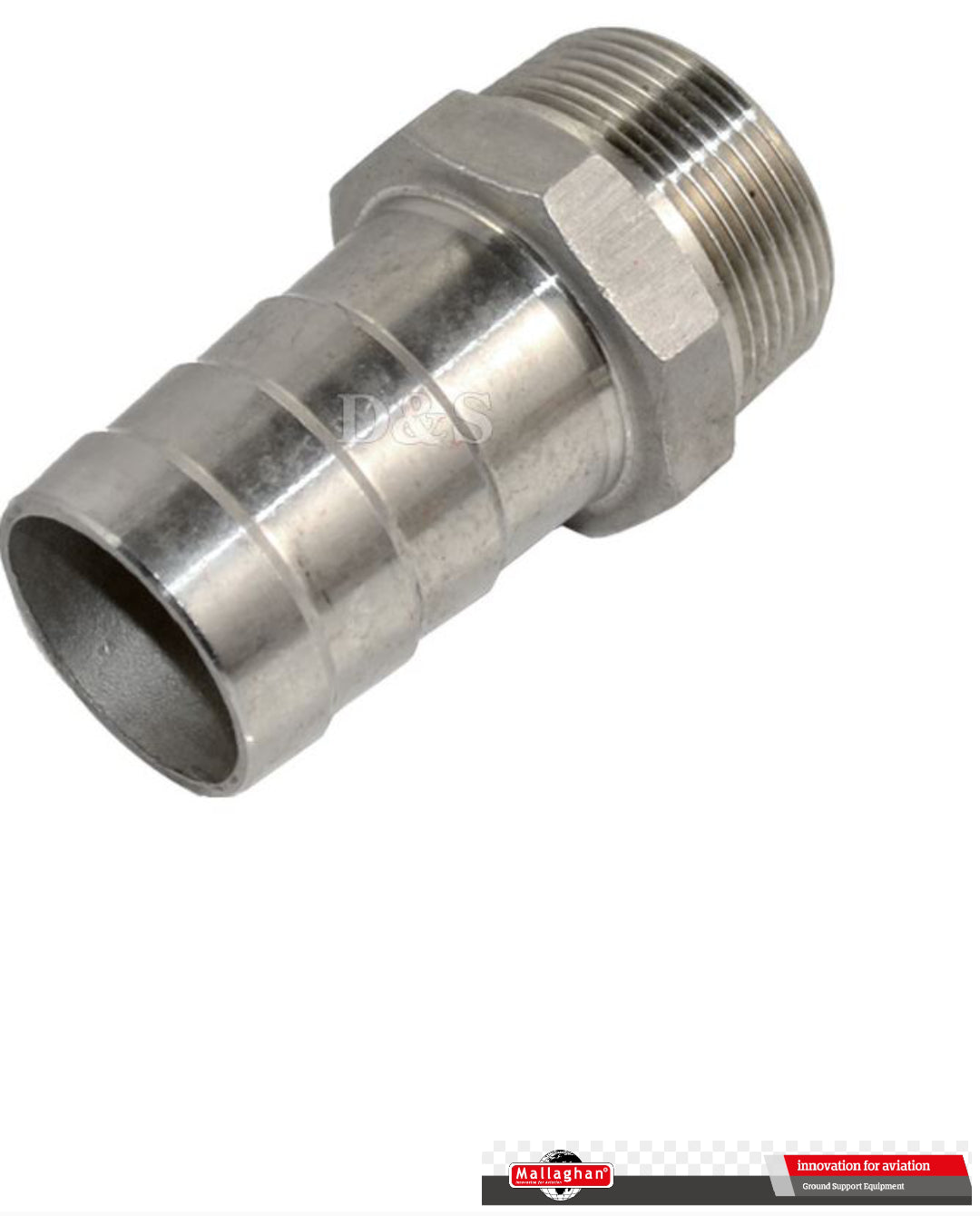 HOSETAIL, 1 INCH S/S