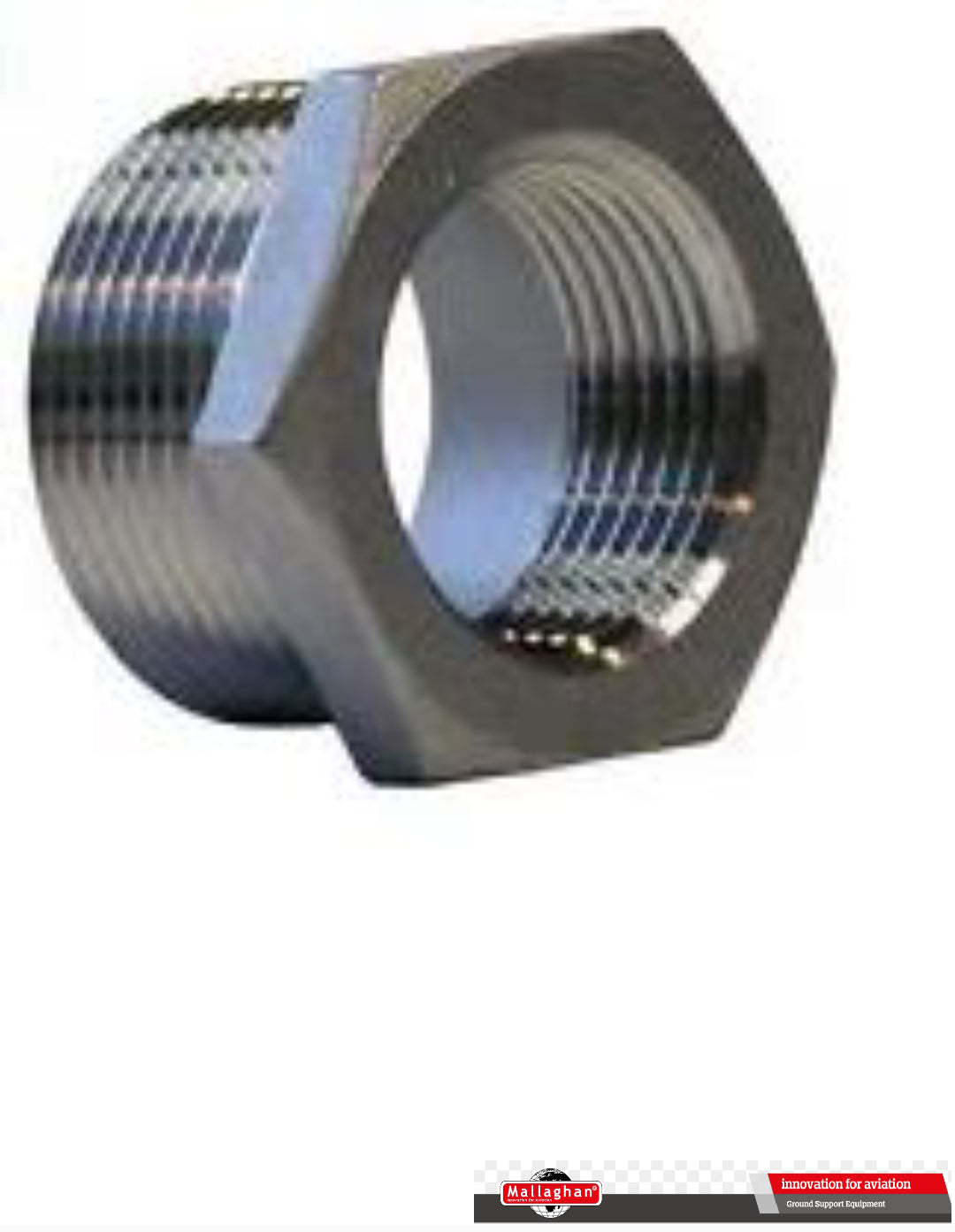 BUSHING, 2 INCH X 11/2 INCH GRADE 316