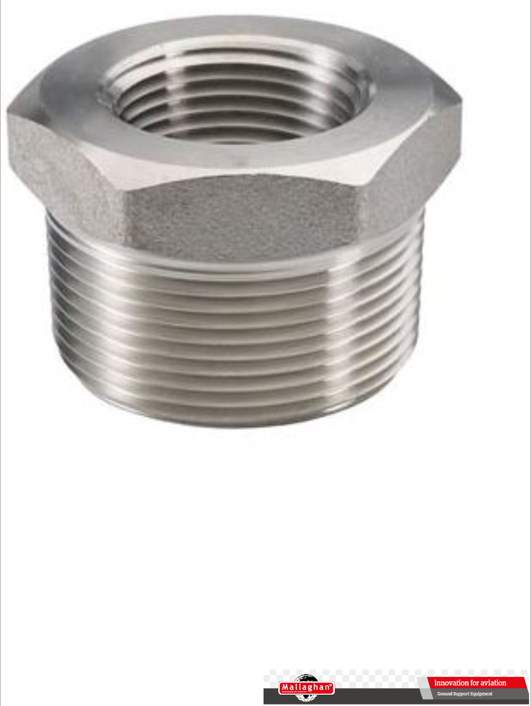 BUSHING, 11/2 INCH X 1 INCH GRADE 316