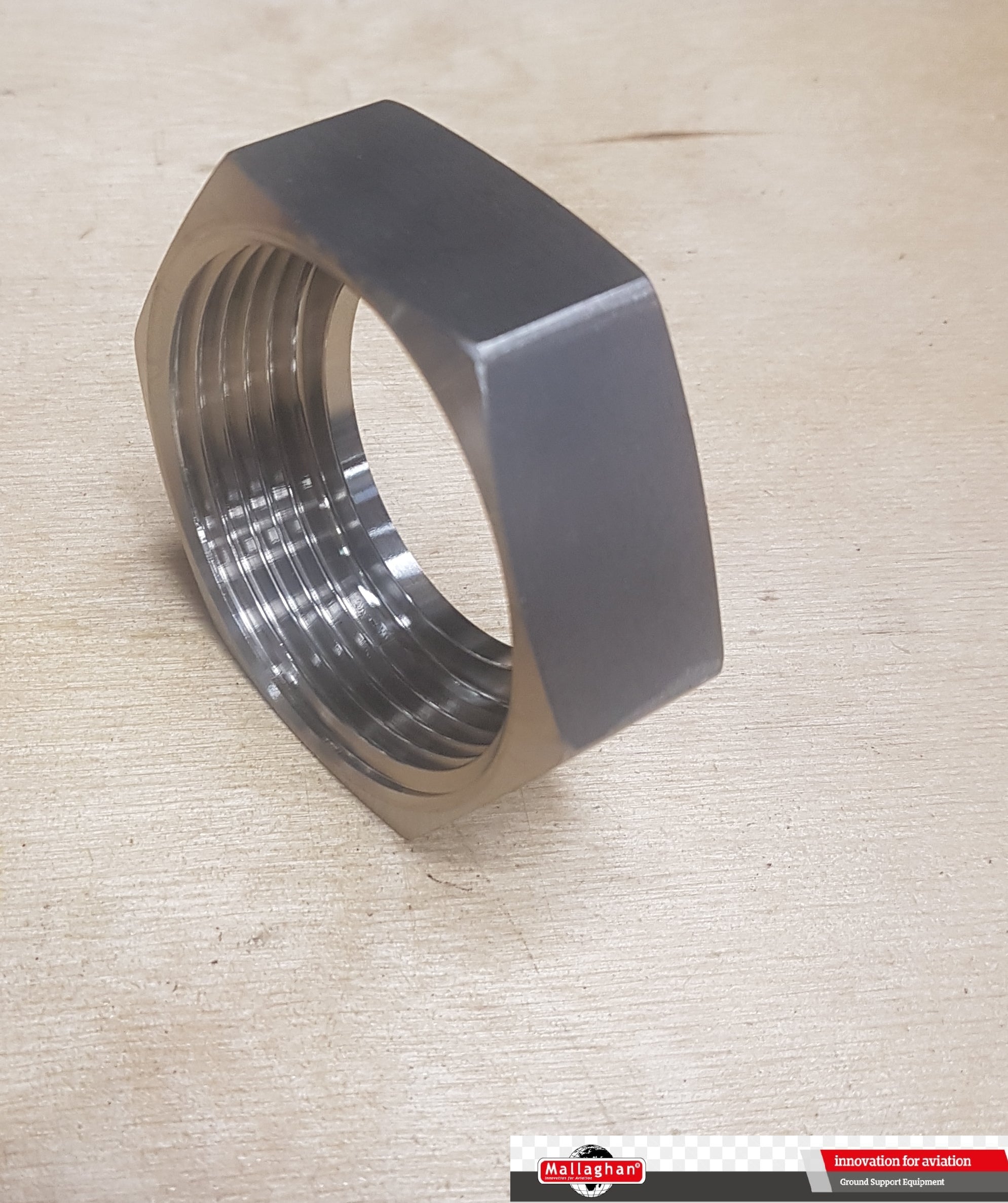 NUT, 1-1/2 INCH RJT 304
