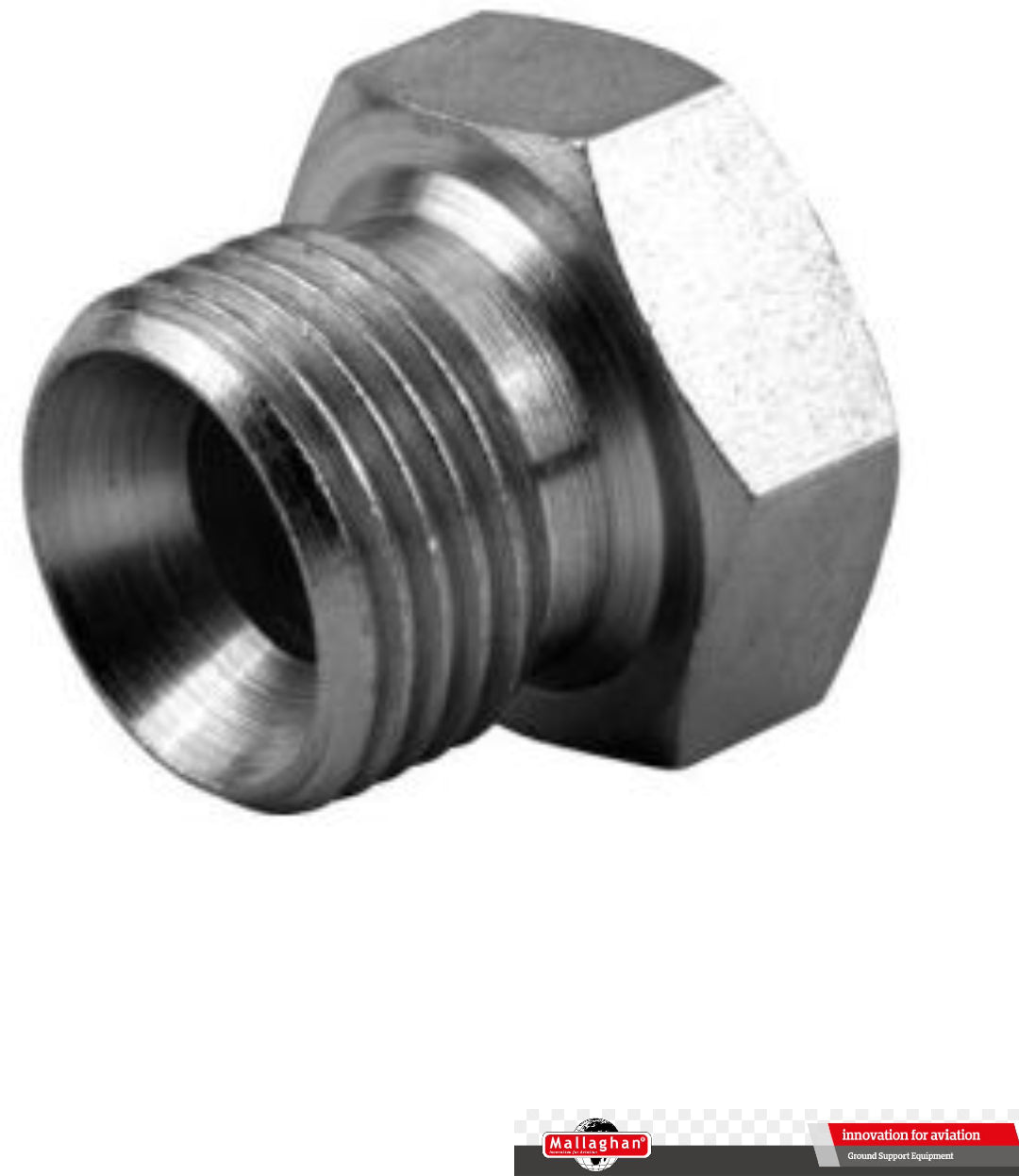 PLUG, 1 INCH MALE 60 CONE HEX