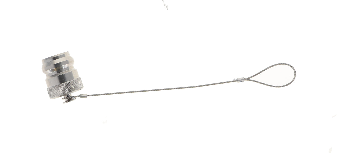 PLUG, S STEEL BLANKING PLUG W/ LANYARD
