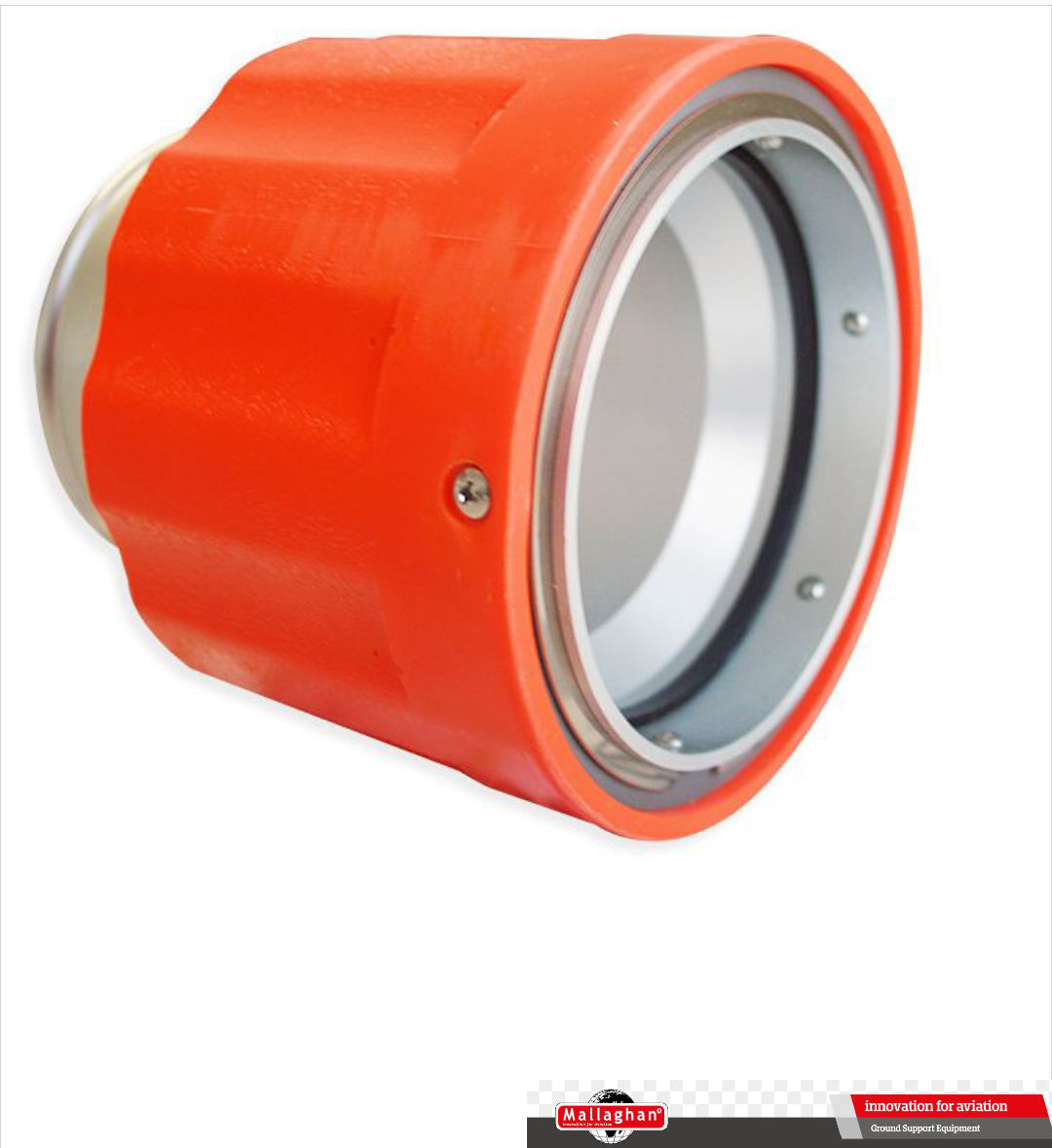 OB COUPLING, USE 30320008 WASTE ALUMINUM BLACK 4 IN